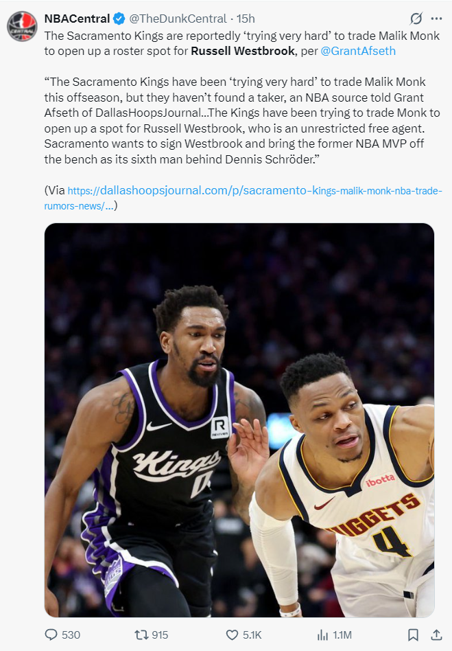 威少训练营开班手部仍戴护具：火记拒绝杜威合体 国王成唯一选择